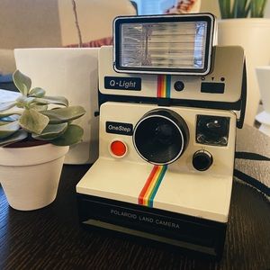 Vintage Polaroid camera